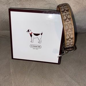 Coach Dog Collar
